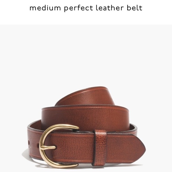 Madewell Accessories - Medium perfect leather belt